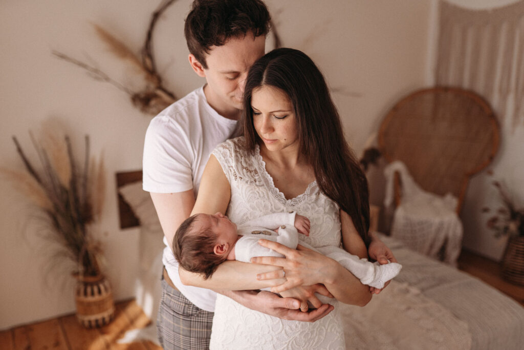 Neugeborenenfotoshooting